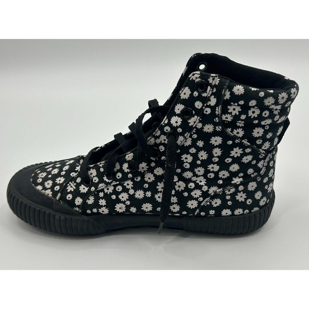 Levi's  Women's Floral Olivia Floral Fabric Hightop Shoes Size 8 - Picture 4 of 9